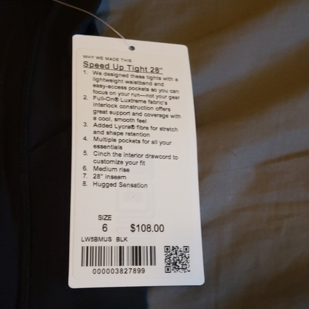 Lululemon speed up tight 28" - Picture 2 of 7